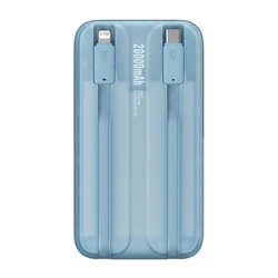 Powerbank Baseus Comet 20000mAh, USB do USB-C, 22.5W (niebieski)