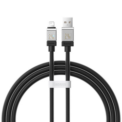 Kabel USB - Lightning 2.4A 1m Baseus CoolPlay - czarny