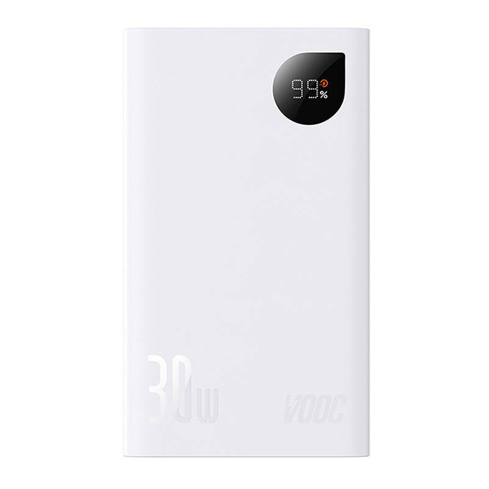 Powerbank Baseus Adaman 2, 20000mAh, 30W, (biały)