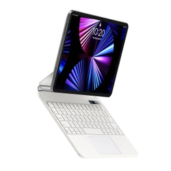 [PO ZWROCIE] Etui magnetyczne z klawiaturą do iPad Pro 12.9'' Baseus Brilliance - białe