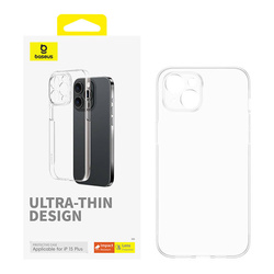 Etui na telefon iPhone 15 Plus Baseus OS-Lucent Series (Przezroczysty)