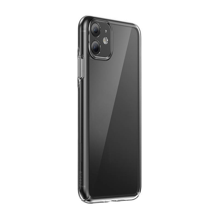 Etui Baseus Crystal Series Clear do iPhone 11 (przeźroczyste) +szkło hartowane +zestaw czyszczący