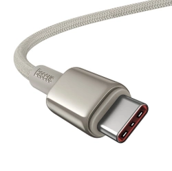 Kabel Baseus Tungsten Gold USB-C / USB-C 100W 2m - złoty