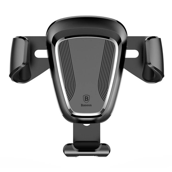 [PO ZWROCIE] Baseus Gravity Car Mount grawitacyjny uchwyt samochodowy na kratkę wentylacyjną nawiew na telefon 4-6" czarny (SUYL-01)