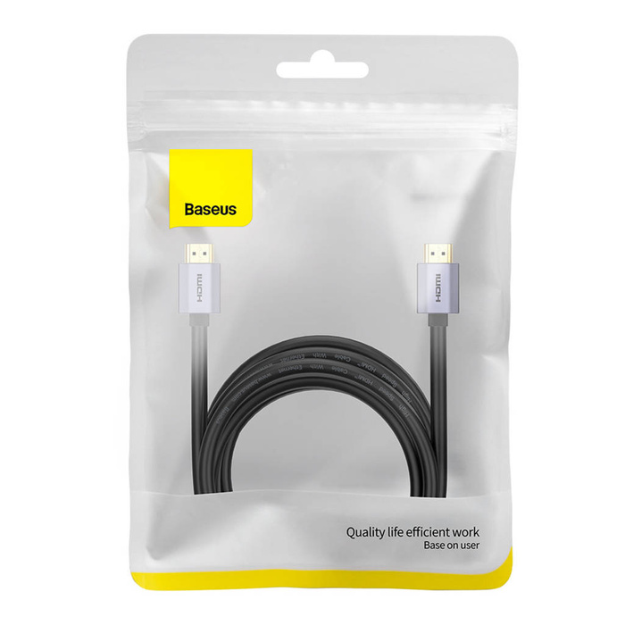 Baseus High Definition Series kabel HDMI 2.0 4K 60Hz 5m czarny (WKGQ020401)