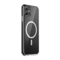 Etui ochronne Baseus Magnetic Crystal Clear do iPhone 11 (transparentne)