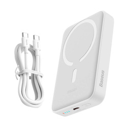 Szybko ładujący mini Power Bank Baseus 10000mAh 30W (biały)