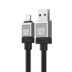 Kabel USB - Lightning 2.4A 1m Baseus CoolPlay - czarny