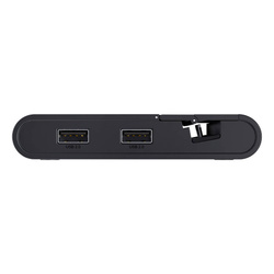 Baseus Mate stacja dokująca do telefonu USB Typ C HUB czarny (WKMD000001)