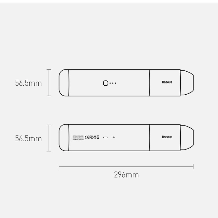 Baseus A3 bezprzewodowy odkurzacz samochodowy 135 W 15000 Pa czarny (CRXCQA3-0A)