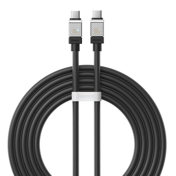 Kabel USB-C do USB-C Baseus CoolPlay 100W 2m (czarny)