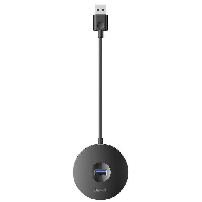 Hub BASEUS 4w1 USB-A Do USB-A 3.0 3X USB-A 2.0 15cm Czarny