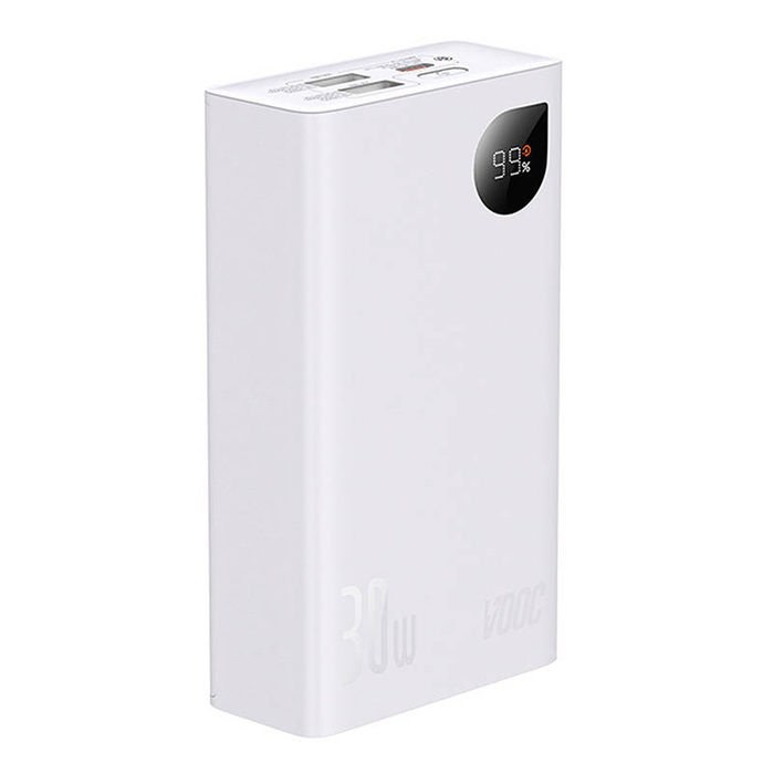 Powerbank Baseus Adaman 2, 20000mAh, 30W, (biały)