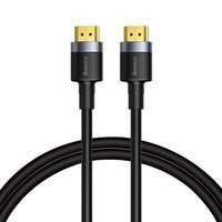 Baseus Cafule kabel przewód HDMI 2.0 4K 60 Hz 3D 18 Gbps 2m czarny (CADKLF-F01)